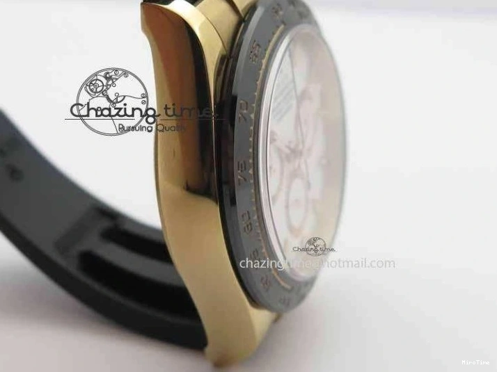 MiroTime 0407 Sustainable Daytona 116515 JF 1:1 Best Edition White Dial On Black Rubber Strap A 3654